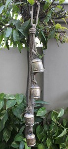Campanas de Viento Decorativas Rústicas de 4 Tonos, las Más Vendidas, para un Jardín Relajante y Tranquilo, Disponibles para la Venta - Product Image 3