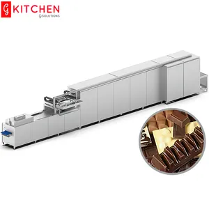 FULL AUTOMATIC CHOCOLATE MOULDING LINE for chocolate production line