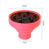 Diffuseur de sèche-cheveux pour femmes, en Silicone, plusieurs couleurs, universel, souffle de cheveux bouclés