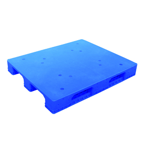 แท่นวางสินค้าพลาสติก HDPE ขนาด1100X1100X140มม. ทนทานสำหรับเชื่อมแบบยุโรปหน้าเดียว4ทาง - Product Image 2