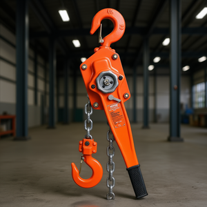 Polipasto Manual de Cadena Weston, Capacidad de 1 Tonelada, Longitud de 20 m, Color Naranja, Uso Industrial - Product Image 2