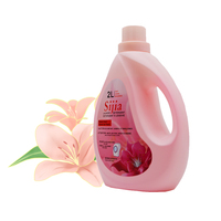 Détergent à lessive liquide de haute qualité, écologique, adoucissant, parfum lavande, jasmin, fleurs de cerisier, bouteille en plastique