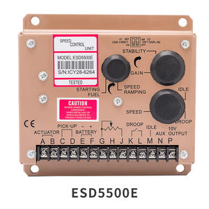 ESD5500E Generator Electronic Speed Controller Iron ESC Board Speed Modulator <b>Black</b> S6700H Speed Controller Board - Product Image 1