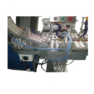 Imprimante à tampon automatique haute vitesse PLC 4 couleurs avec plaques de gravure, nouvelle imprimante d'étiquettes pour bouchons de bouteilles, contrôle PLC, alimentation automatique - Product Image 3