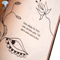 Cuaderno de Caligrafía Ecológico con Tinta Ecológica Personalizada, Folleto, Libro de Instrucciones, Impresión de Libros para Colorear