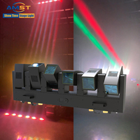 Nueva Llegada: Luz de Cabeza Móvil LED de Doble Cara 6+6 con Efecto Serpiente y Ondas, 6x60W RGBW, Controlador DMX512 para Bares, Discotecas y Escenarios