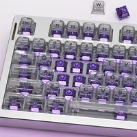 Interrupteur de clavier mécanique, 3 broches, interrupteurs silencieux tactiles linéaires, LED RGB SMD, pour jeux, Compatible avec MX Switch
