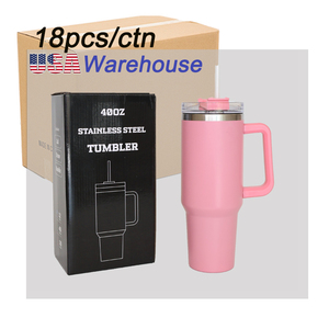 Vaso Térmico Personalizado para Auto, de Acero Inoxidable de Doble Capa, 40 oz, con Tapa de Color Personalizado, Asa y Tapa Antiderrames, Libre de BPA - Product Image 2