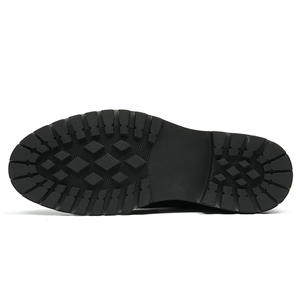 Chaussures Oxford pour hommes en cuir de vachette de haute qualité, respirantes, antidérapantes, style rétro romantique britannique, décontractées et professionnelles, imperméables, vente en gros - Product Image 4