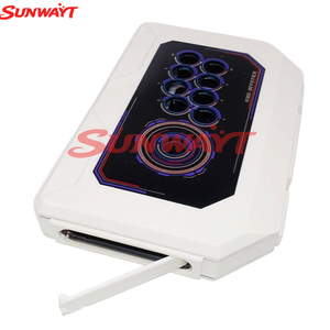 Empty Arcade Box DIY <b>Gaming</b> Case with Joystick Set Kit Replacement for Arcade Game Console Cabinet <b>Controller</b> DIY Kit - Product Image 3