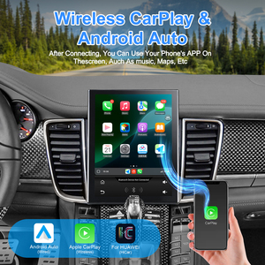 Navihua New for Porsche Panamera 2010-2018 Android 10.4" Tesla Style Touch Screen Multimedia DVD <b>Player</b> Carplay GPS Radio Panel - Product Image 2
