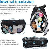 Sac de rangement latéral isolé pour poussette OEM, sac de rangement imperméable pour poussette, accessoires de poussette, sac de rangement suspendu pour poussette