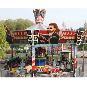 Parque de Atracciones Paseos Equipo de atracción Manege Enfant Interior Carnaval Adultos Niños Parque temático Paseos en motocicleta a la venta