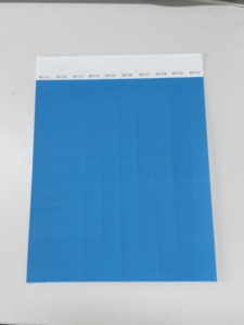 Bracelets personnalisables imprimables 19x250mm pour imprimante laser, bracelets jetables en fibre PET pour événements et <span class=keywords><strong>admission</strong></span> - Product Image 6