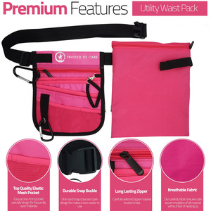 <span class=keywords><strong>2022</strong></span> nuevo diseño enfermera organizador cinturón Fanny Pack médico organizador Fanny Pack, enfermera <span class=keywords><strong>bolsa</strong></span> de Kit de enfermera <span class=keywords><strong>bolsa</strong></span> de cintura - Product Image 3