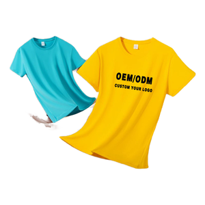 Camiseta Informal Sólida, Multicolor, con Logotipo Personalizado, Unisex, Transpirable, Ecológica, 100% Algodón, de Secado Rápido para Hombre - Product Image 4