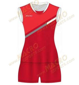 Uniforme de voleibol con cuello en V, uniforme personalizado de estilo propio - Product Image 2