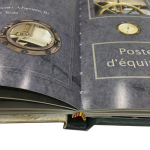 Impression de <span class=keywords><strong>magazines</strong></span> sur demande personnalisée, vente en gros, reliure rigide, reliure souple, agrafage, impression offset couleur pleine CMJN, finition brillante ou mate - Product Image 5