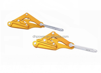 Serre-câble réglable à angle droit en alliage d'aluminium métrique, outils pour fils isolés, finisseur, tendeur de câble de mise à la terre, support ISO9001