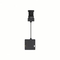 Caméra infrarouge FPV 1500TVL, objectif 2,8 mm, 16:9/4:3, commutable NTSC/PAL, avec objectif de remplacement, micro-caméra en plastique pour drone