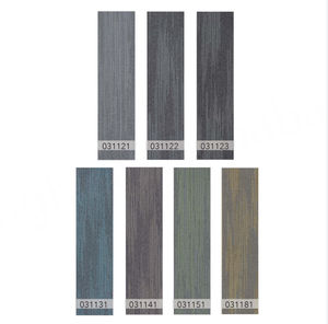Dalles de moquette commerciales écologiques en nylon teint en masse avec support en PE, 100x25 cm, pour sols de bureaux - Product Image 2