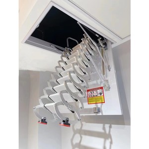 <span class=keywords><strong>Escalier</strong></span> de <span class=keywords><strong>grenier</strong></span> <span class=keywords><strong>escamotable</strong></span> électrique entièrement automatique et invisible pour maison, loft ou villa - Product Image 1