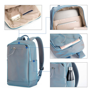 Kingsons Women's <b>Backpack</b> Gradient Color Waterproof <b>Lightweight</b> Travel <b>Backpack</b> With Zipper Pocket For Leisure Travel - Product Image 4