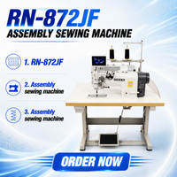 Nouvelle machine à coudre à perruque RN-872JF pour filles chauves aiguille unique pour tisser des dreadlocks en chaînes avec couture Ripper