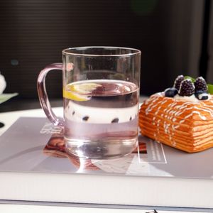 Simple High Borosilicate Glass Mug Heat Resistant Durable Shatterproof for Coffee/Tea for Business <b>Gifts</b> Restaurant Carton <b>Box</b> - Product Image 2