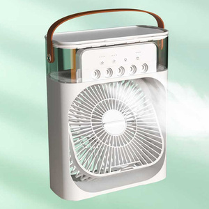 Mini Ventilador Portátil 3 en 1 de Plástico con Hielo, Humidificador Multifuncional de Aire Frío para Verano, Enfriador de Aire por Agua - Product Image 3