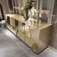 Buffet moderne haut de gamme de luxe buffet de designer italien de mode table meubles de salle à manger armoire latérale