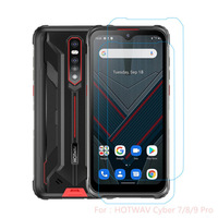 Film de protection d'écran en verre trempé transparent pour HOTWAV X100GT Cyber 7 8 9 X T7 Pro 15 13 18 A56 A16 A36 A26 Ultra