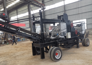 P400x600 p500x750 डीजल संचालित मोबाइल जबड़े क्रशर के साथ पेबल खनन के लिए कंपन स्क्रीन - Product Image 4