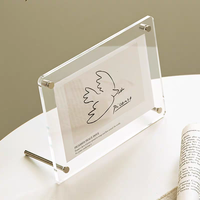 Présentoir acrylique imperméable personnalisable de support de Tableau de panneau d'affichage pour des panneaux publicitaires