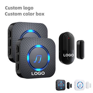 Sensor de Alarma Inalámbrico Portátil Daytech para Puerta Dispositivo de Notificación de Activación de Timbre de Bajo Consumo para Exhibidores y Vitrinas de Tienda - Product Image 1