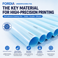 Film d'emballage en polyester auto-adhésif FORDIA pour impression offset, adapté aux presses d'impression Komori KBA Manroland