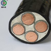 Cable de Potencia Industrial para Ferrocarril de Alto Voltaje, Aislamiento de Cobre XLPE, Revestimiento de PVC, Blindado, 3 Núcleos, 3*400