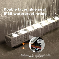 Module de lavage mural extérieur à LED blanc chaud, 4 en 1, IP65, étanche, LED extérieur RGBW, lumière de couleur urbaine, lumière architecturale