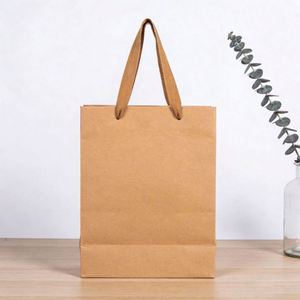 Customizable Eco-Friendly Recyclable Kraft Laminated Die-Cut Cosmetic <b>Mini</b> Bags Beautiful Personalized Logo for <b>Supermarket</b> - Product Image 4