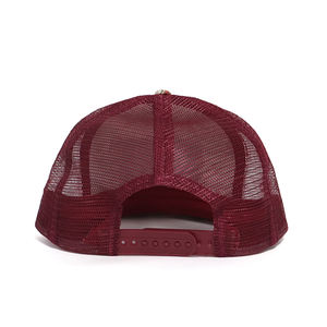 Venta al por mayor de alta calidad personalizado tejido parche de ala plana de malla para hombre gorra Snapback Gorras 6 paneles de impresión de moda mujeres sombreros de camionero - Product Image 4