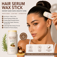 Stick per lo Styling dei Capelli con Finitura Lucida Non Unta, Siero in Stick per Capelli per Capelli Svolazzanti e Crespi