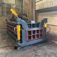 Compacteur horizontal de briquettes de ferraille métallique de 50 tonnes pour tournage d'aluminium