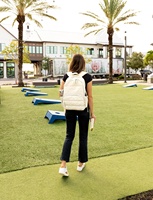 Mochila de Viaje Uselike para Mujer, Capacidad para Laptop de 15.6 Pulgadas, Diseño Acolchado y Bonito, Resistente al Agua