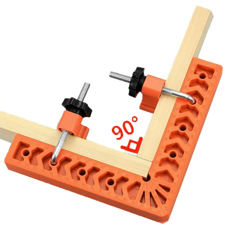 90 độ 3 "4" 6 "8" inch chế biến gỗ công cụ đo lường mộc l-hình nhựa 90 độ right angle định vị Cai Trị
