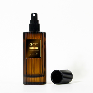 Tùy Chỉnh Trong Suốt Hổ Phách 100Ml 120Ml Deluxe Tóc Huyết Thanh Massage Mặt Dầu Thủy Tinh Lotion Bơm Chai Sương Thủy Tinh Phun Chai - Product Image 6