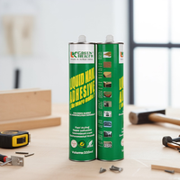 Colle liquide à séchage rapide et fixateur 300 ml pour panneaux muraux en PVC, lettrage publicitaire et construction