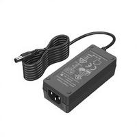 Adaptateur secteur RWX 12V 5A DC avec prise cylindrique pour ordinateur de bureau, prise US, certifié GS CE SAA KC mondial