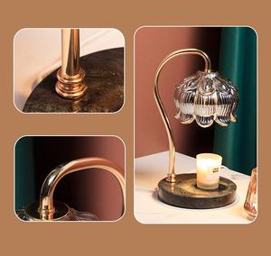 Lámpara Calentadora de Velas de Mármol, Lámpara de Aromaterapia, Calentador de <span class=keywords><strong>Cera</strong></span> Fundida, Luz Nocturna <span class=keywords><strong>para</strong></span> <span class=keywords><strong>Dormir</strong></span> con Fragancia - Product Image 6