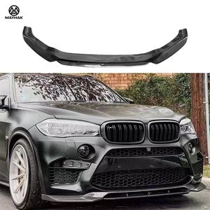 Alerón Delantero de Fibra de Carbono de Alta Calidad Estilo V, Divisor Delantero para BMW F85 X5 M F86 X6 M 2015-2018, Kit de Carrocería - Product Image 2