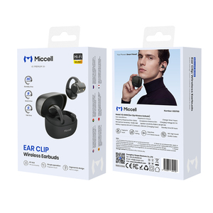 Auriculares <span class=keywords><strong>Bluetooth</strong></span> 6.0 Miccell <span class=keywords><strong>con</strong></span> Reducción de Ruido en Llamadas, Diseño Ligero y Tipo Clip para la Oreja - Product Image 6